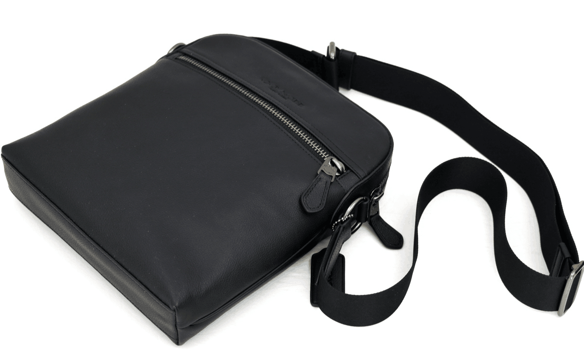 シグネチャーORブラック☆COACH☆HOUSTON FLIGHT BAG